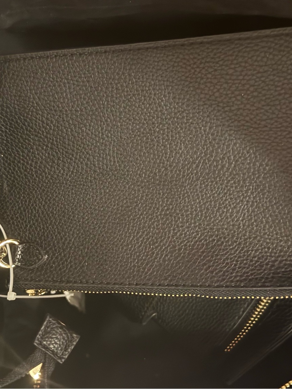 NWT Steve Madden Black BLYLAH Tote w/Matching Wristlet & Tassel - Picture 7 of 12